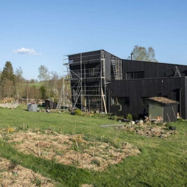 Le chantier de maison d'anthony dans les Ardennes belges