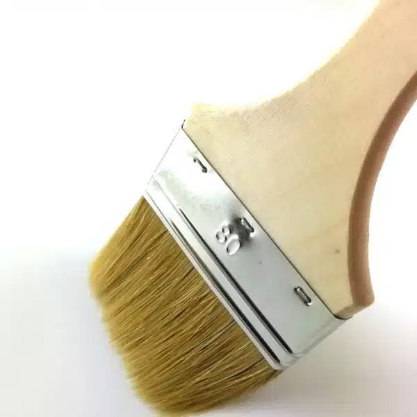 pinceau manche peuplier brut 80mm