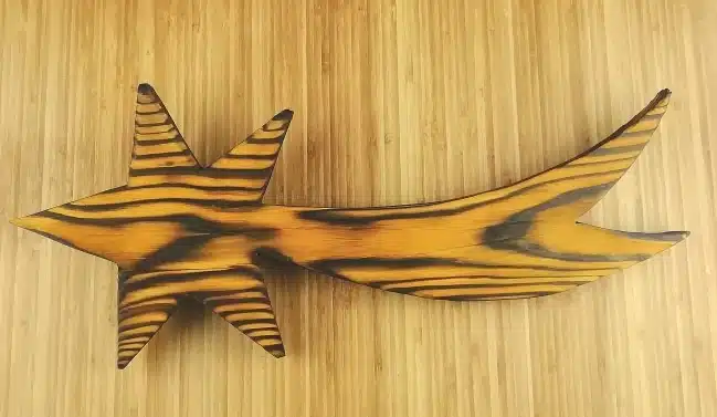 étoile du coffret d'initiation au yakisugi décoratif