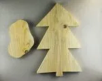 Forme à brûler (Yakisugi)-sapin