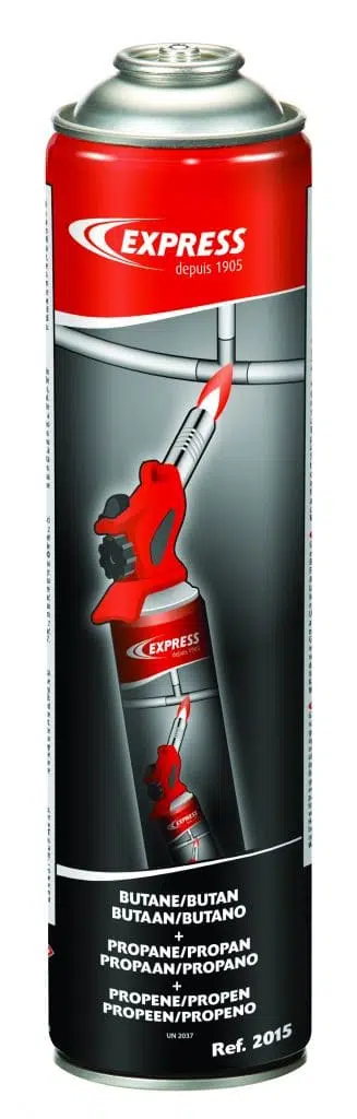 cartouche de gaz butane+propane+propène pour lampe à souder