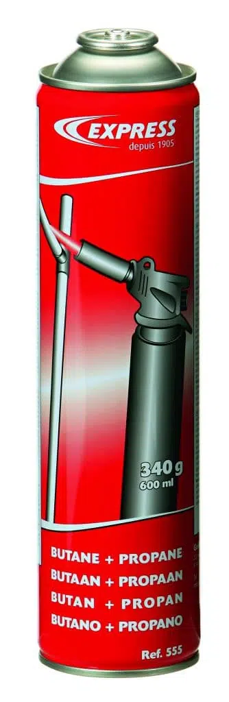 cartouche de gaz butane-propane de 340g pour lampe à souder