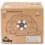 Kit de dôme géodésique dans son emballage