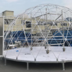 Structure porteuse pour dôme habitable