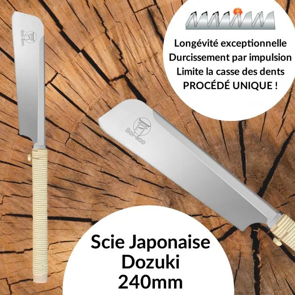 description scie japonaise Dozuki Sol-éco