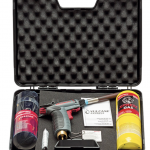 Valisette vulcane Express Nomad 486 avec chalumeau, tuyau et cartouche de gaz.