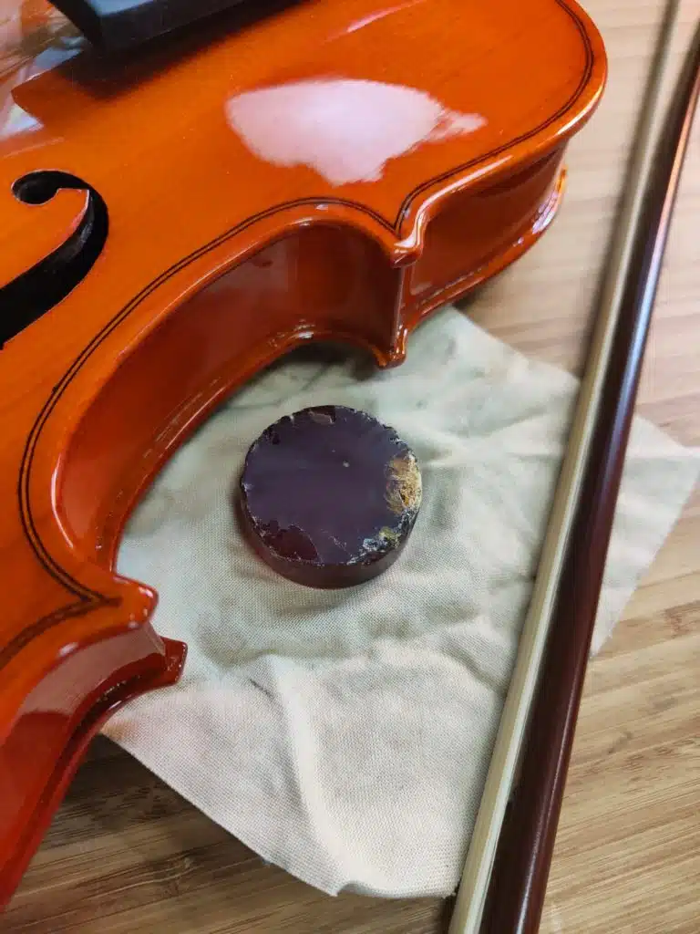 colophane pour archet de violon
