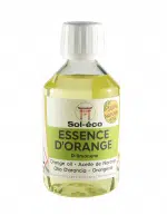 flacon de 0,25L d'essence ou huile d'orange