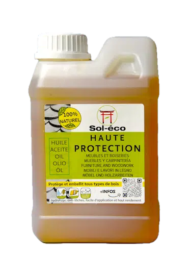 bidon d'huile haute protection de 1 litre